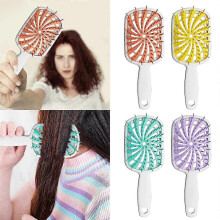 Wet & Dry Airy Detangling Hair Brush, Detangler Hairbrush for Effortless Tangle Removal for Natural Curly Straight Wet Dry Damaged Hair