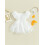 (12-18 Months, White) Pelele bebé niña, con diadema. 2