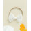 (0-3 Months, White) Pelele bebé niña, con diadema. 6