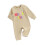 (3-6 Months, Beige) Sudaderas bebés niñas, bodys infantiles. 1