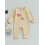 (3-6 Months, Beige) Sudaderas bebés niñas, bodys infantiles. 2