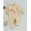 (3-6 Months, Beige) Sudaderas bebés niñas, bodys infantiles. 3