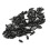 100pcs M2/M3/M4 Nylon Hex Spacers Screws Nuts Kit, Assorted Sizes 14