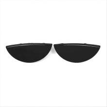 Par de tampas lavadoras de faróis dianteiros tampa para R50 R52 R53 2001-2006