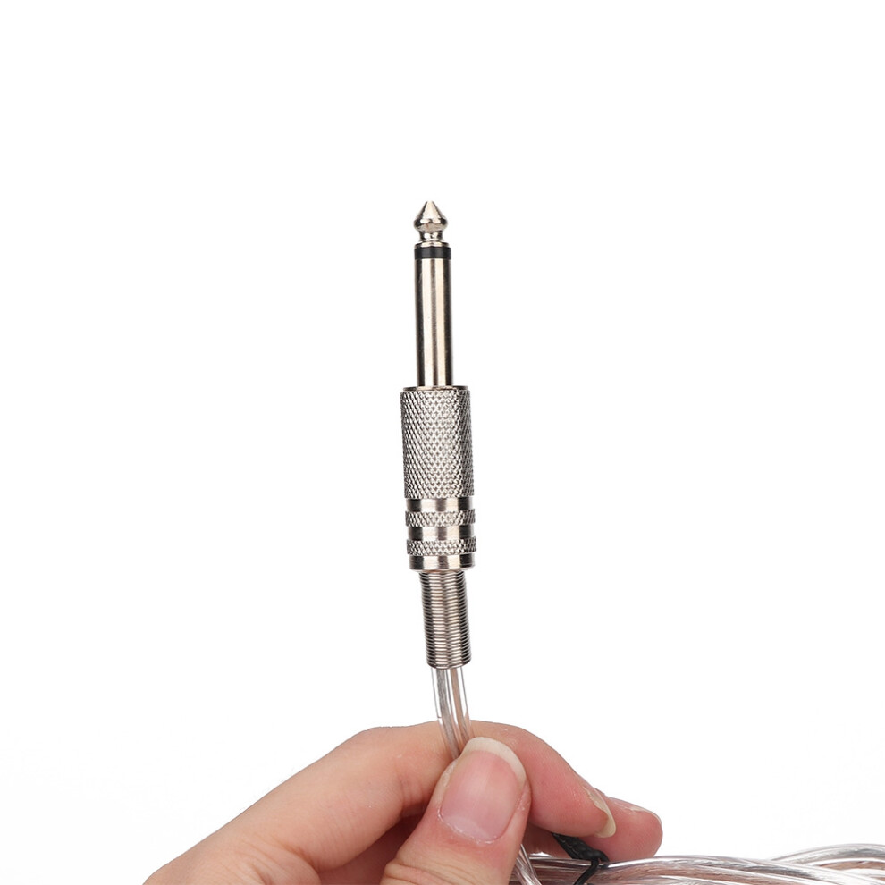 Silver Stainless Steel Tattoo Foot Pedal Switch Cord, Durable & Lightweight