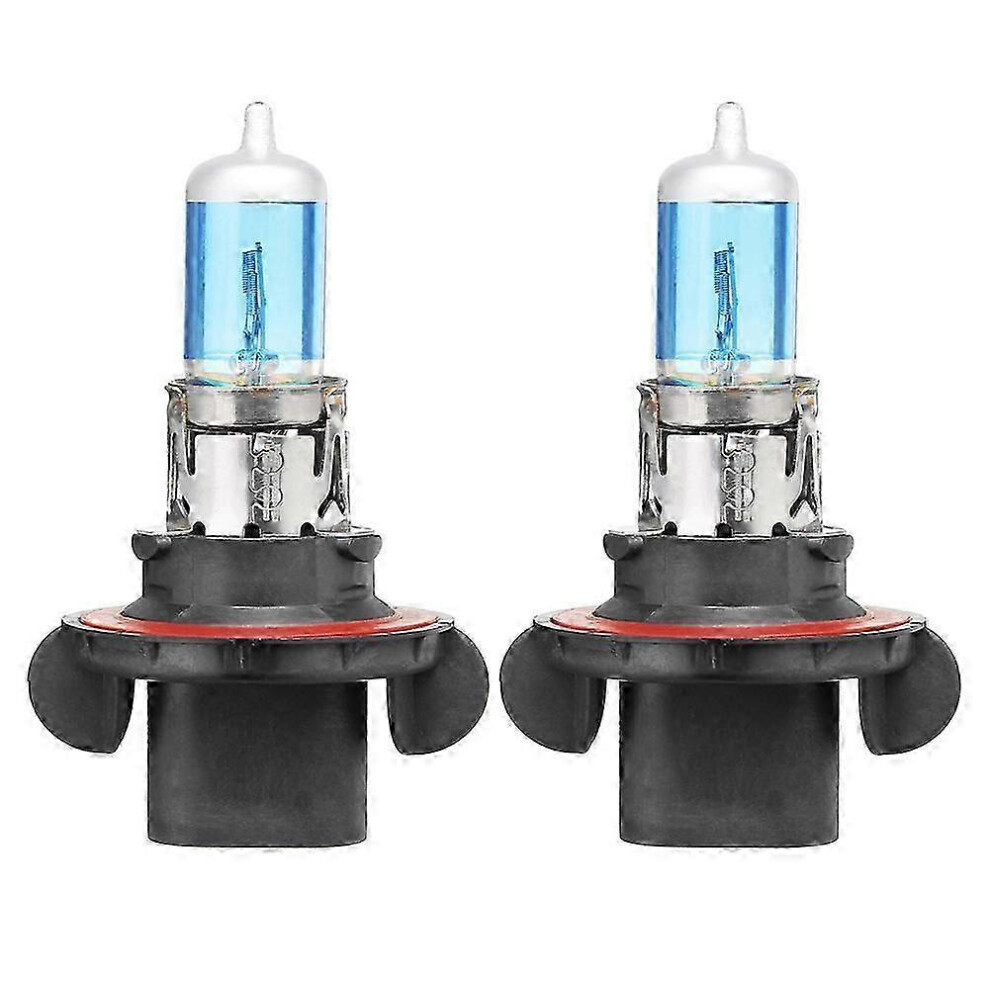 1 Pair H13 9008 100/90W 5900K Super High Low Beam Head Halogen Bulbs White/Light 6935161797596