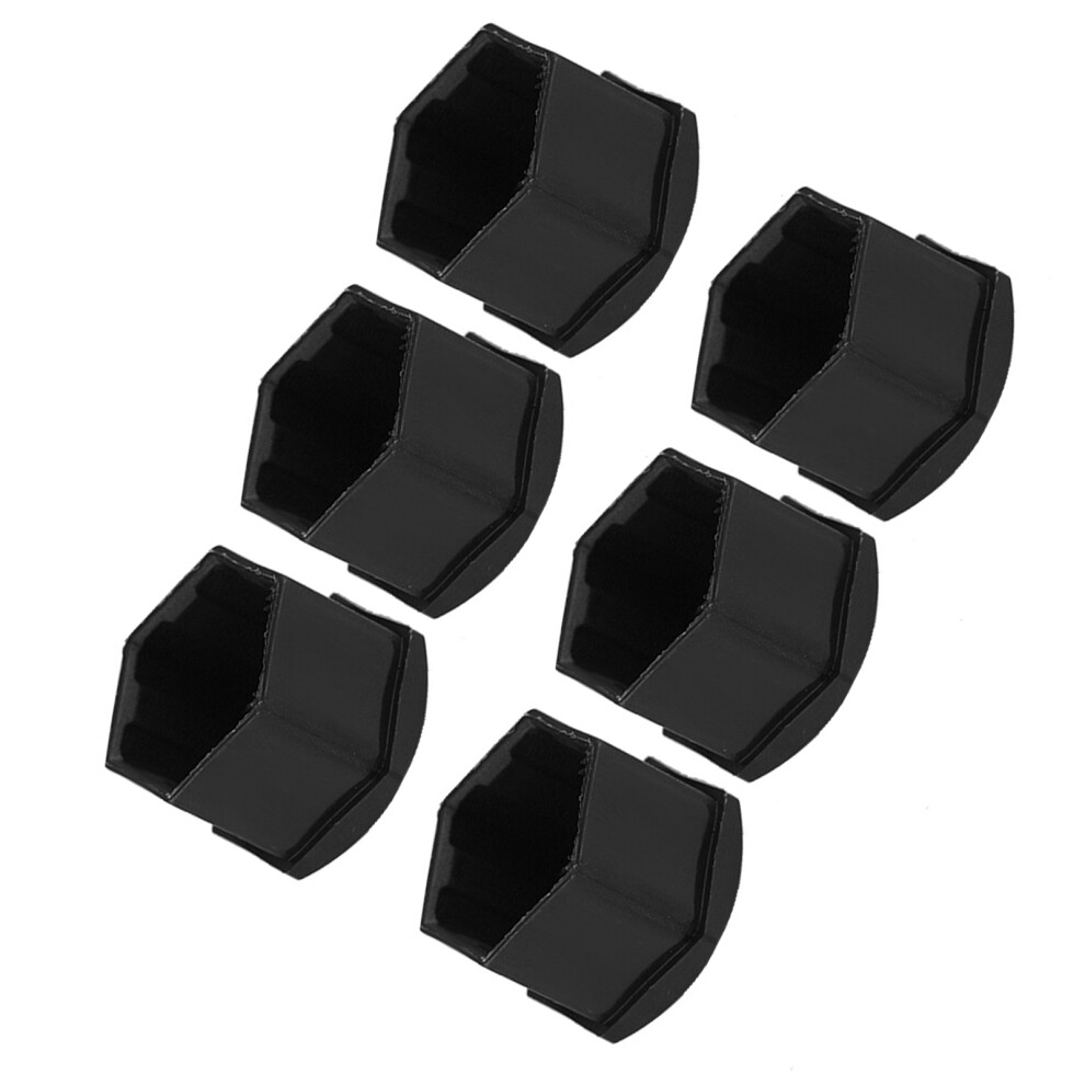 21Mm Car Wheel Nut Covers 20Pcs Anti Theft Hub Caps For Auto Protection Black 7651393108649