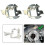 Hassle 2x H7 HID Scheinwerfer-Lampenhalter-Adapterhalter 4