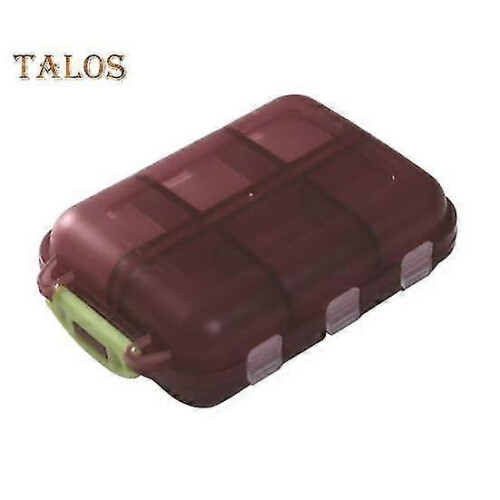 Pill Storage Box Foldable Storage Food Grade Convenient 12 Grids Compartment Tablets Storage Box Home Supply