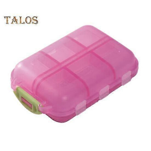 Pill Storage Box Foldable Storage Food Grade Convenient 12 Grids Compartment Tablets Storage Box Home Supply 2