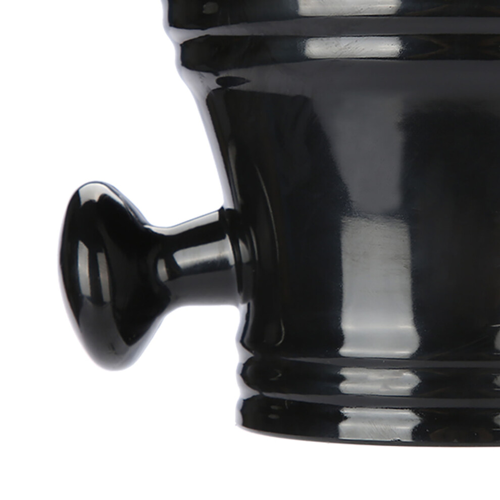 Black Durable Shaving Soap Bowl In