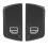 2pcs Black Switch Covers for Mercedes Sprinter 7