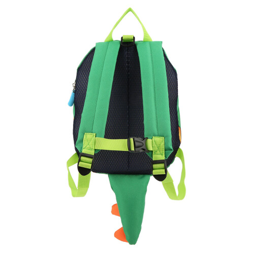 Green Dino Backpack for Boys