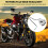 4" Motorrad Chrombullet Scheinwerfer, Nebellampe für Chopper 5