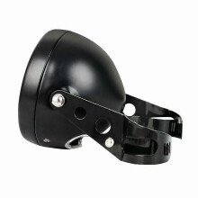 5.75 Inch Headlight Lamp Housing, Universal Motorcycle Headlight Lampshade with Mounting Bracket