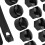 20Pcs 17mm Car Wheel Screw Protectors 12