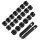 20Pcs 17mm Auto Hub Screw Protectors 16