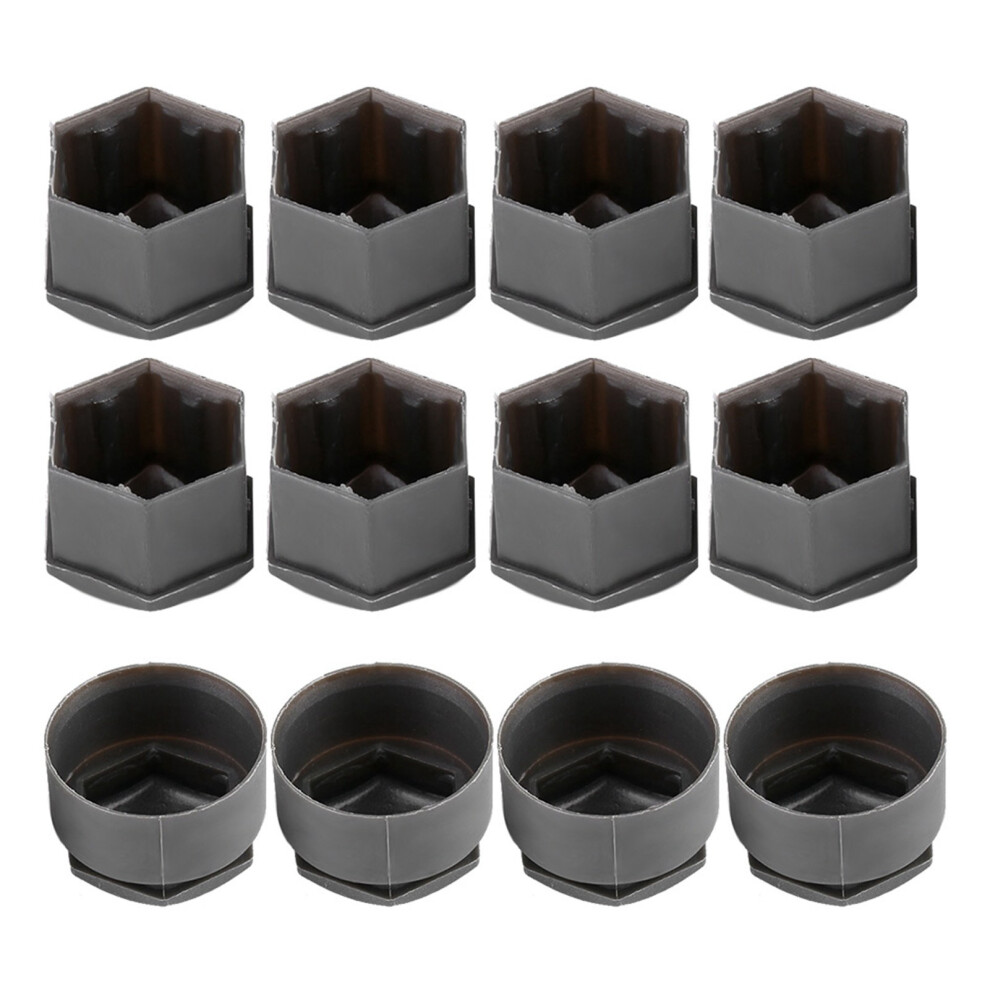 20X Car Wheel Nut Protectors Abs Anti-Theft Grey 7293282220027