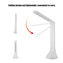Folding LED Rechargeable Desk Light with Eye Care for Reading & Study 300lm