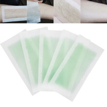Depilatory Wax Strips 5pcs - Hair Removal Paper for Body & Face Easy & Painless