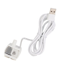 Mini USB Aquarium Water Pump for Fish Tank Submersible 120L/h Compact Design
