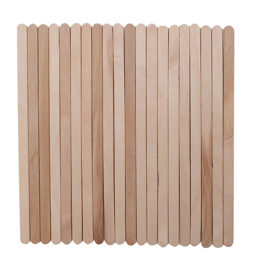 Disposable Wooden Wax Applicator Sticks 14.5cm 100Pcs Hair Removal Tools