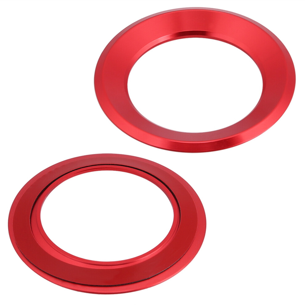 Aluminum Steering Wheel Ring Trim For Octavia A7 A5 Fabia Superb 2012-2016 Red 9451393187464