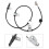 Rear Left ABS Speed Sensor Compatible with Suzuki Grand Vitara 6