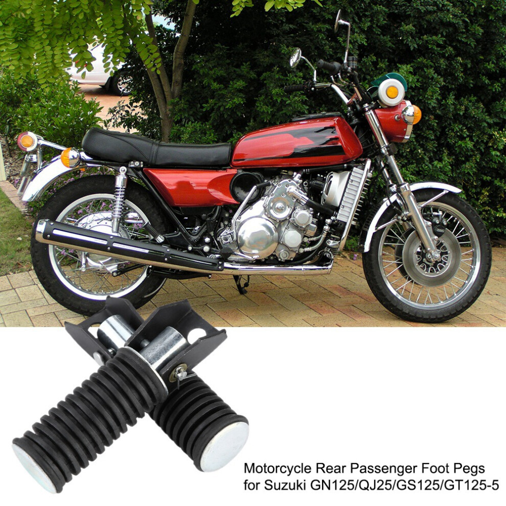 Pair Of Motorcycle Foot Pegs Suzuki 7293282754461