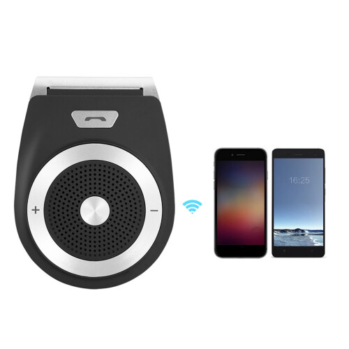 Wireless Bluetooth Speakerphone for Cars with Visor Clip Mount 2