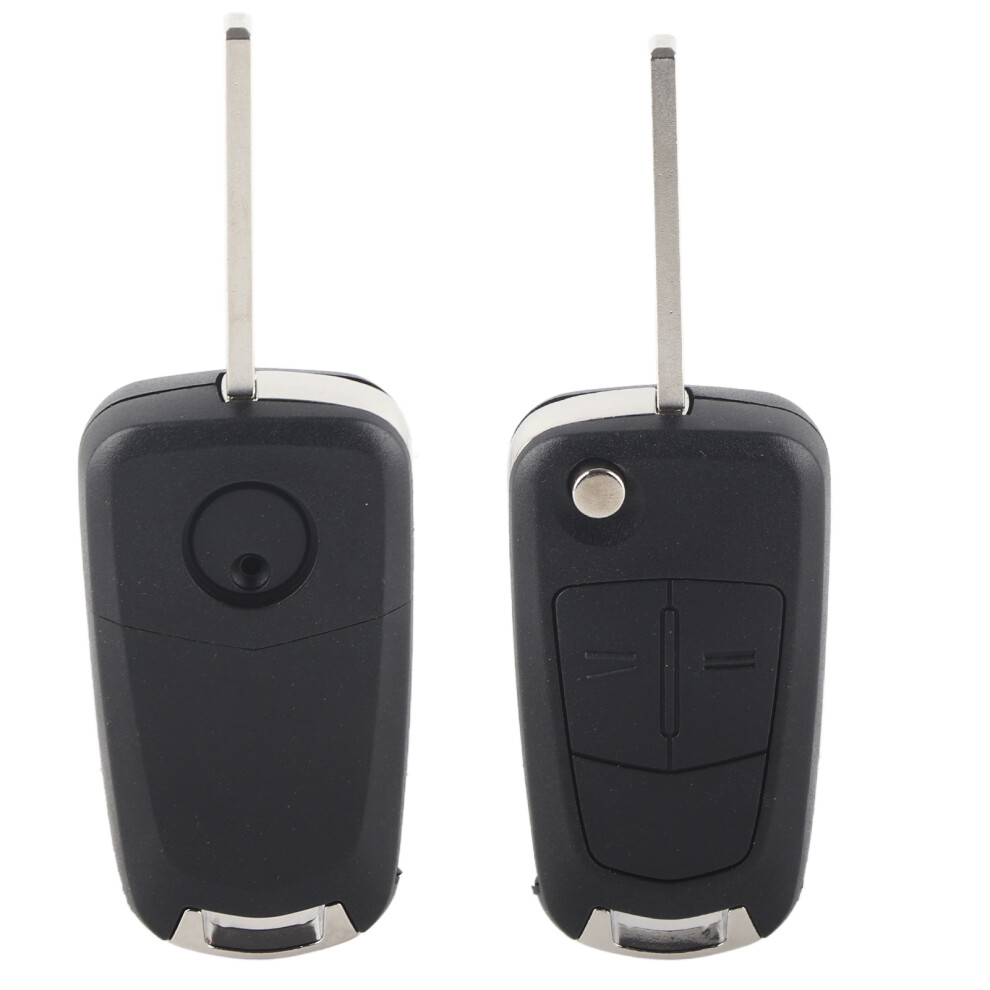 Flip 2 Button Remote Fob Case Cover For Vauxhall Opel Corsa Astra Zafira 8351393189431