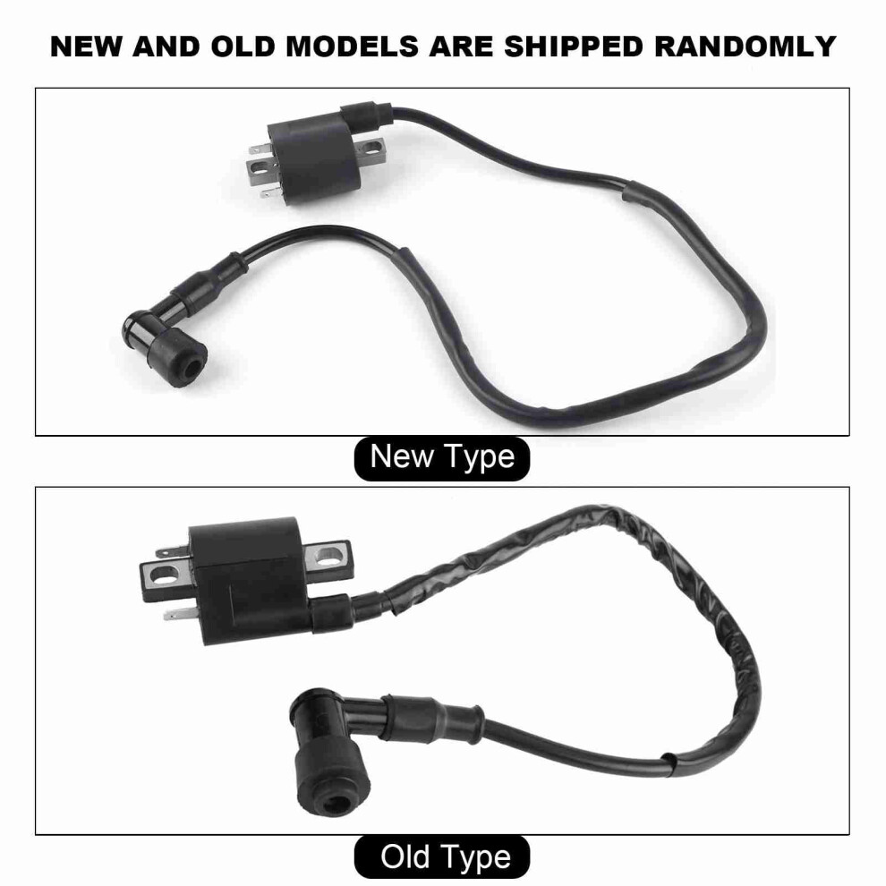 Motorcycle 2 Pin Ignition Coil For Cbf125 Cbr125 Cr125 Cr250, Black 4691393112102