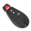 Wireless Keyless Remote for Dodge Ram 1500 2500 3500 4500 Black 433Hz 1