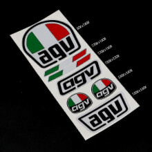 Gli adesivi per caschi da motocicletta altamente riflettenti 3M possono essere incollati Arc Special Sticker adatti per elmetti modificati A
