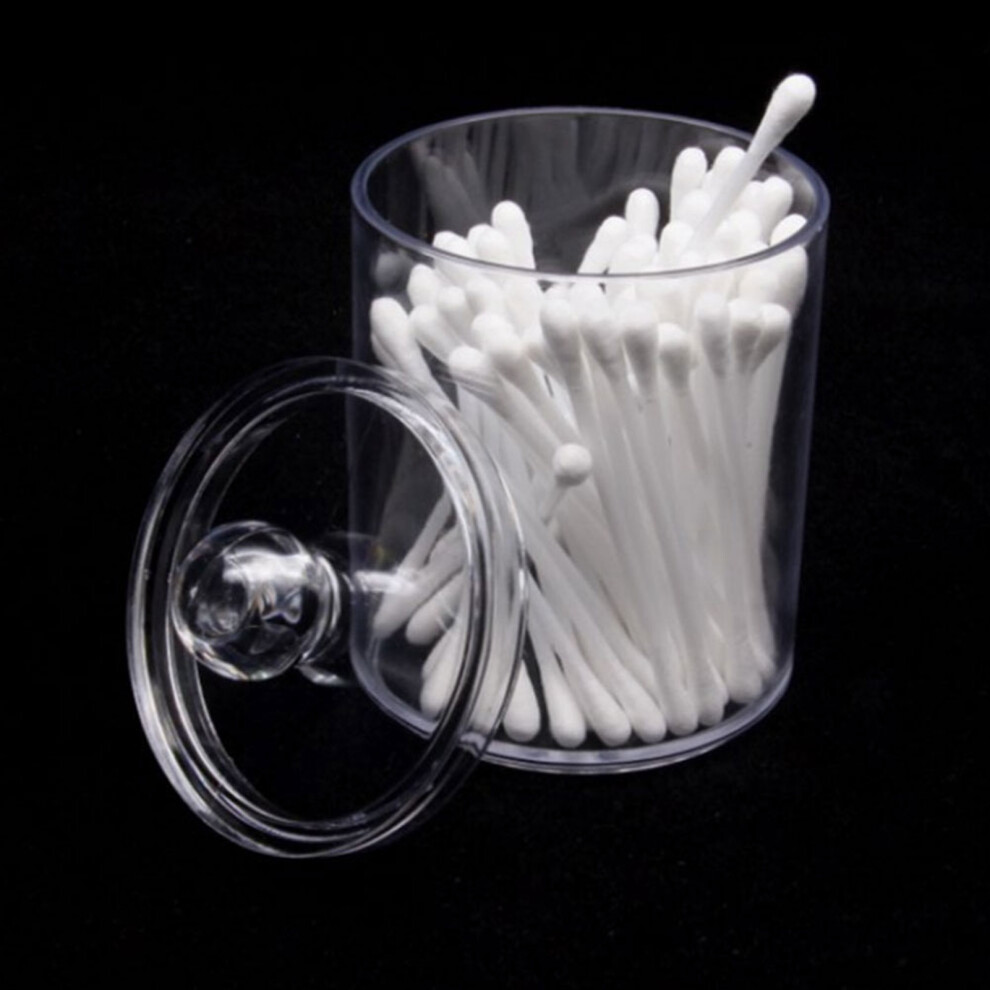 Acrylic Cotton Bud Storage Organiser