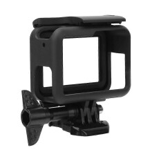 Schutzrahmengehäuse für GoPro Hero 5/6/7 Action-Kamerazubehör mit Basis und Schraube