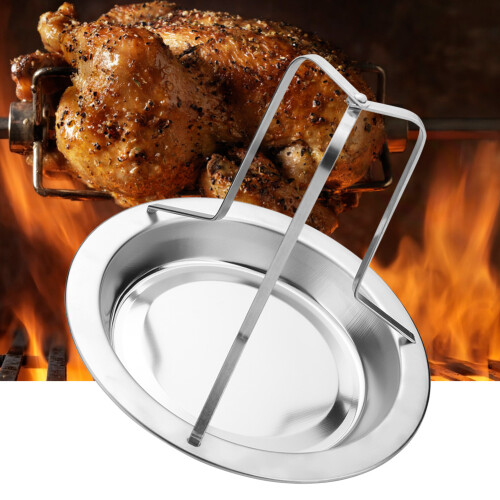 Grill Roast Chicken Holder Stainless Steel 1