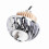 Motorcycle LED Headlight Projector Lens Pink Angel Devil Eye 8.5cm 16