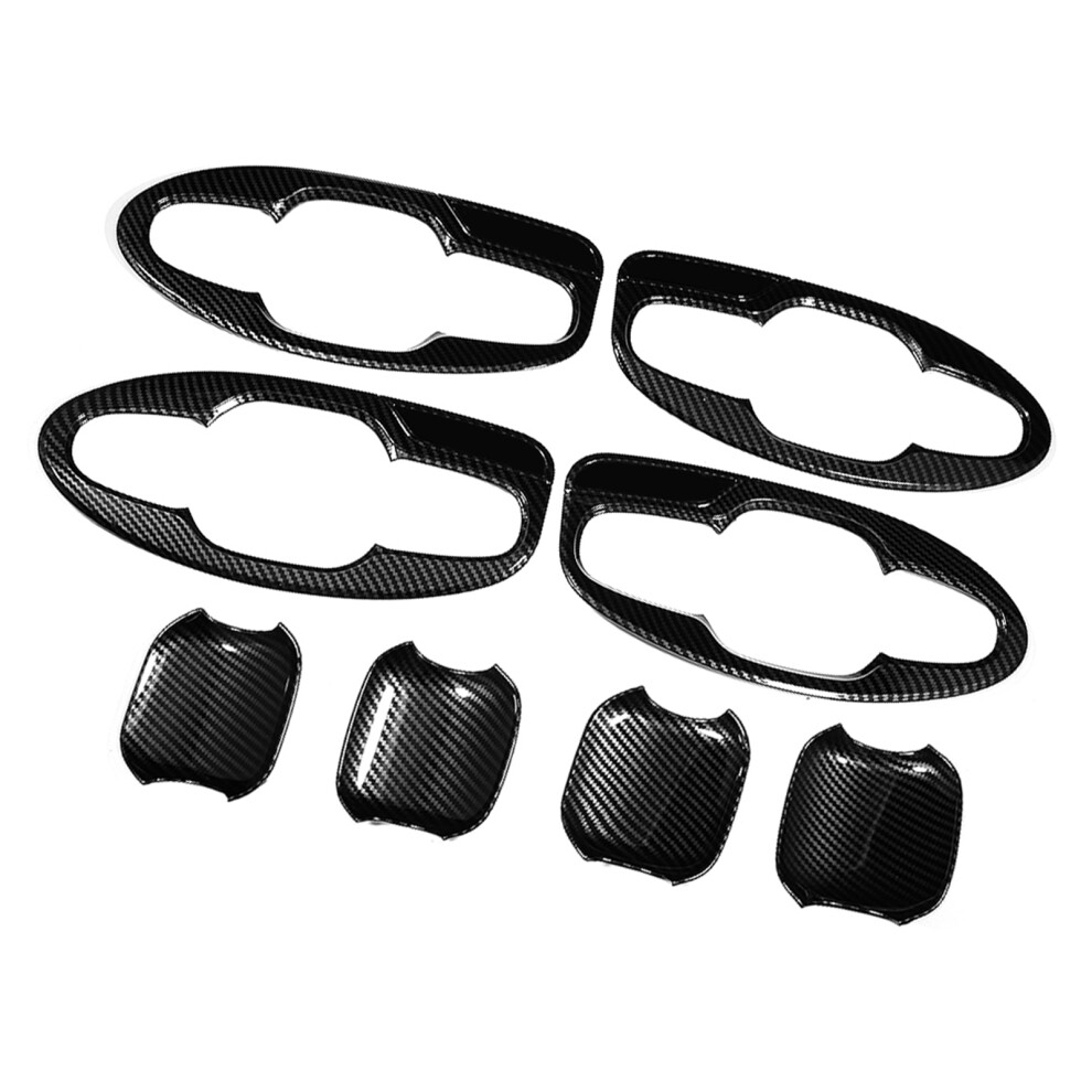 8Pcs Car Door Handle Bowl Insert Plate Trim For Subaru Forester Sk 2019 9461393116111