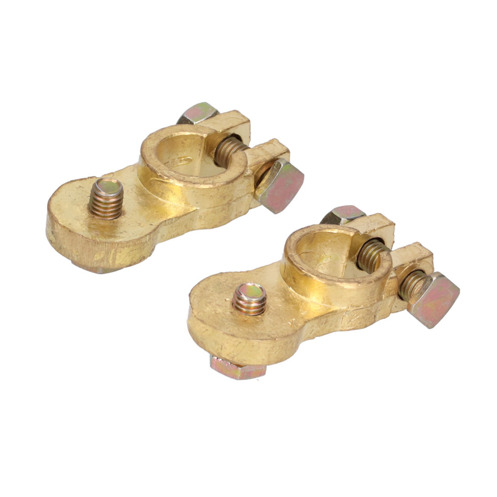 2Pcs Anti-Rust Battery Terminals Pure Copper 7790334534878