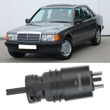 Windshield Washer Pump Compatible with Mercedes W201 W123 W124 W126 W129