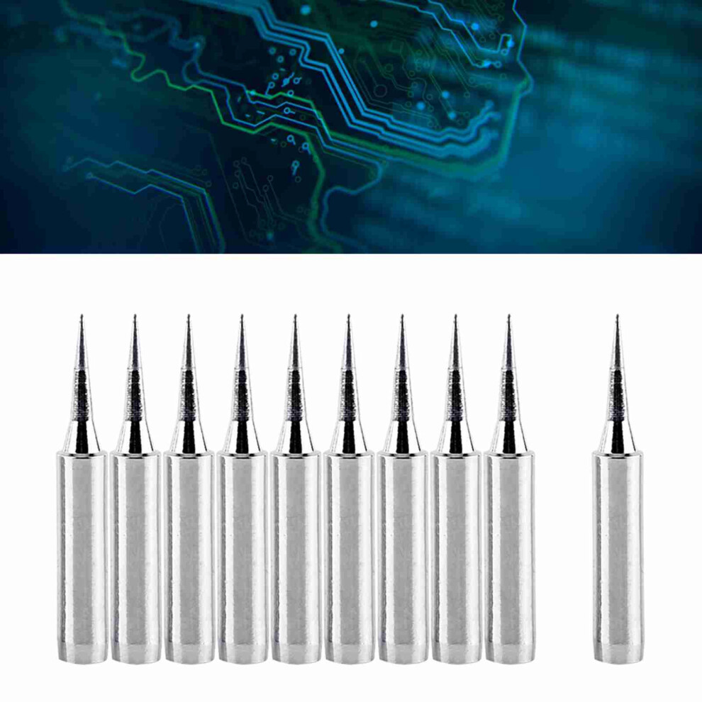 10Pcs Copper Soldering Iron Tips 900M-T-I For 936/937, 480 9491393118082