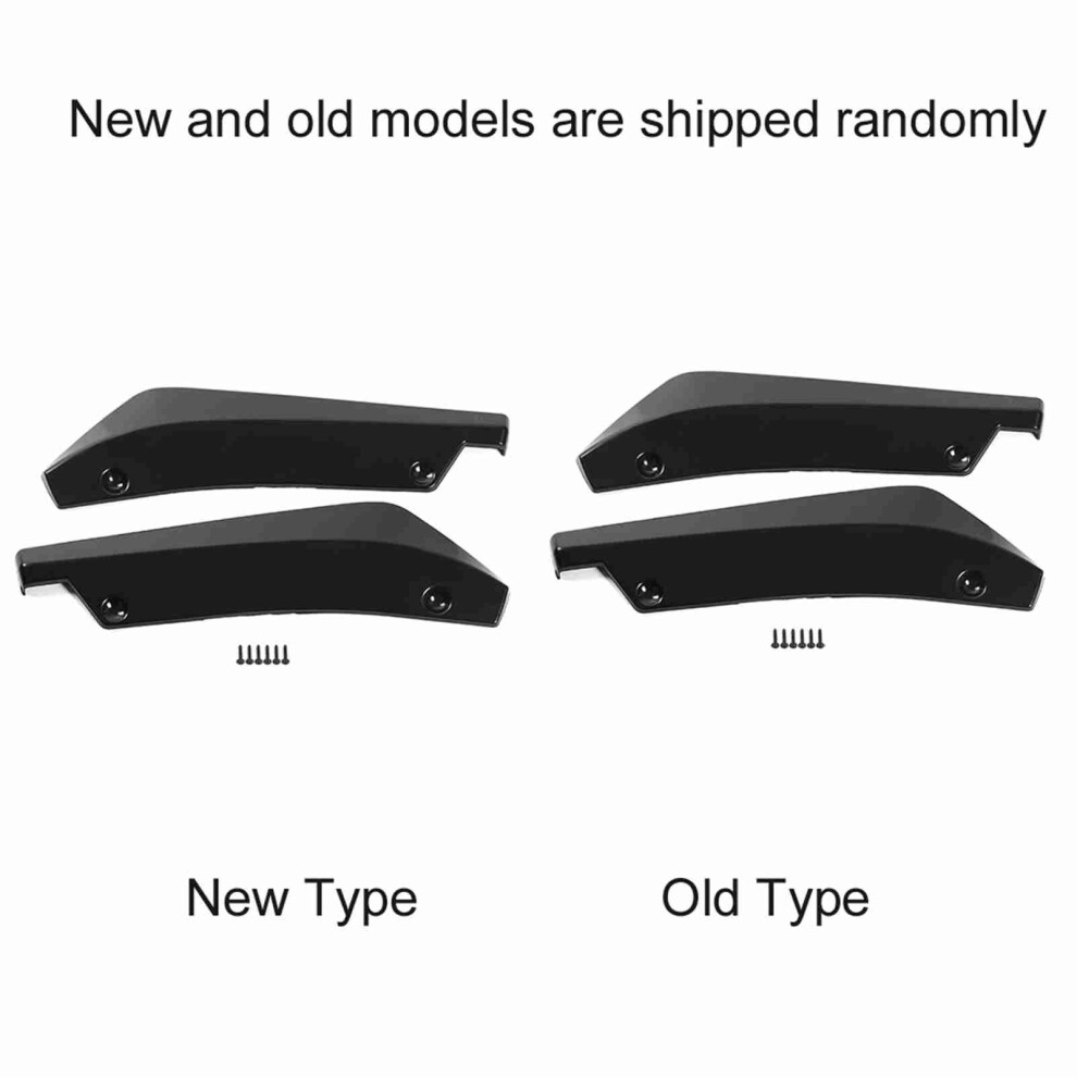 Carbon Fibre Style Rear Bumper Canard Lip Kit 7293282209701