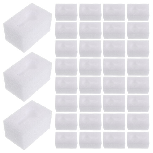 100Stk Weiße Lotionpumpenschutz Aus Epe- Für Verpackung