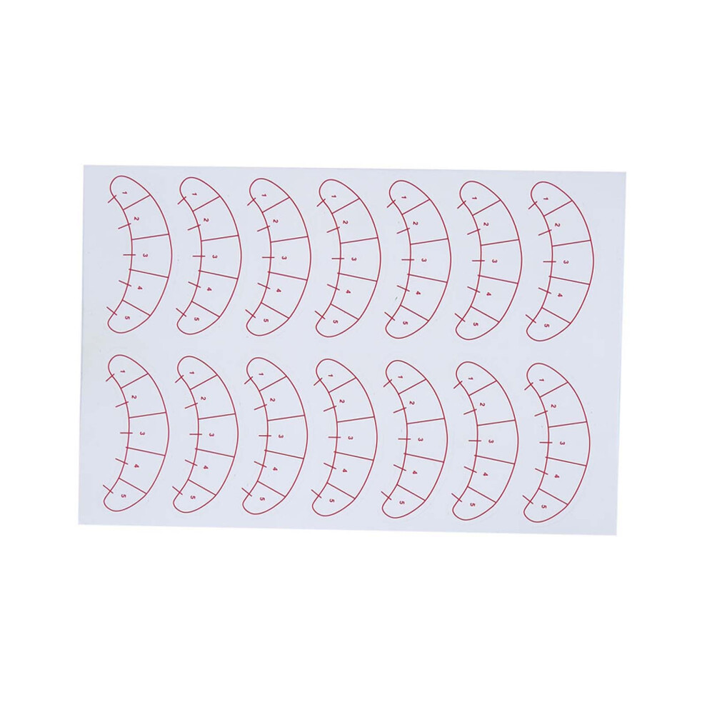 Eyelash Extension Adhesive Pads 140PCS Sticky Eye Isolation Stickers Lash Tool