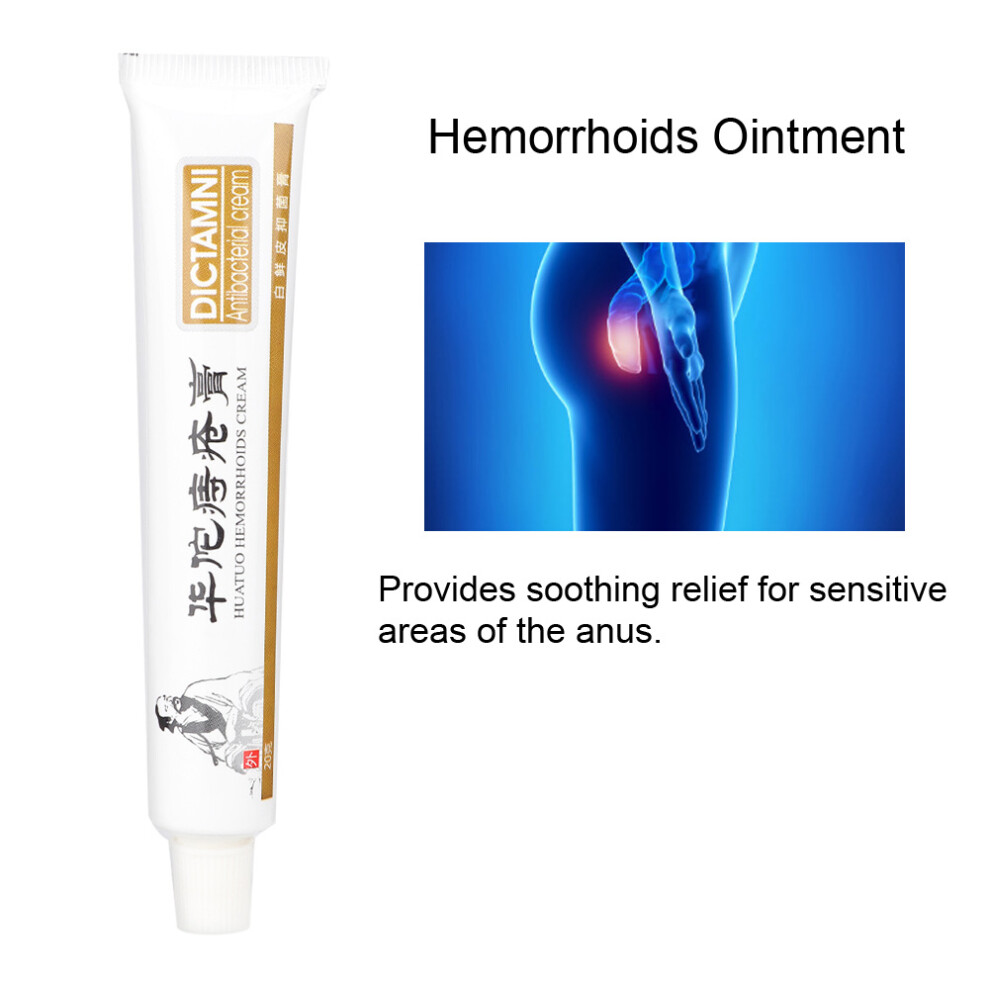 Cream Herbal Hemorrhoid Ointment 20G Natural Plant Extract For Pain Relief