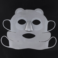 Reusable Silicone Panda Ear Hook Facial Mask Cover, White