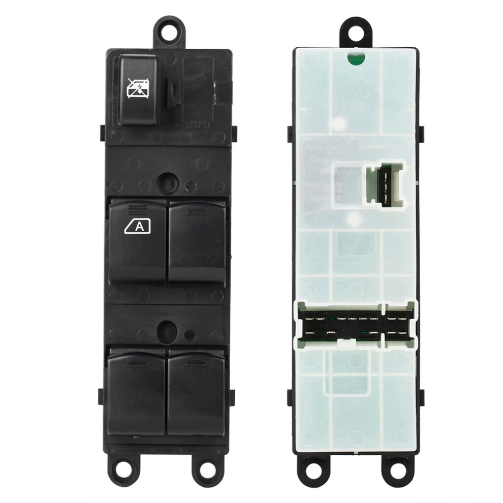 Power Master Window Switch For Navara Pathfinder Qashqai Mk2 25401-Bb65b Black 8791393121794
