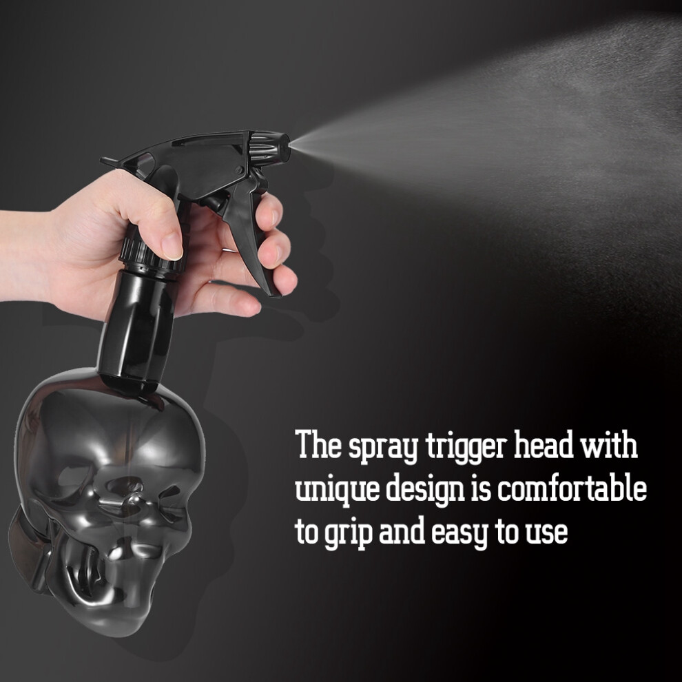 Stylish Skull Water Spray Bottle 500ml