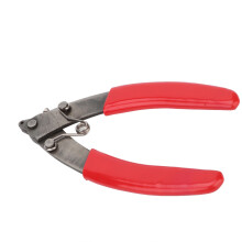 Stainless Steel Rimless Glasses Screw Cutter Pliers, Red, 11*6cm